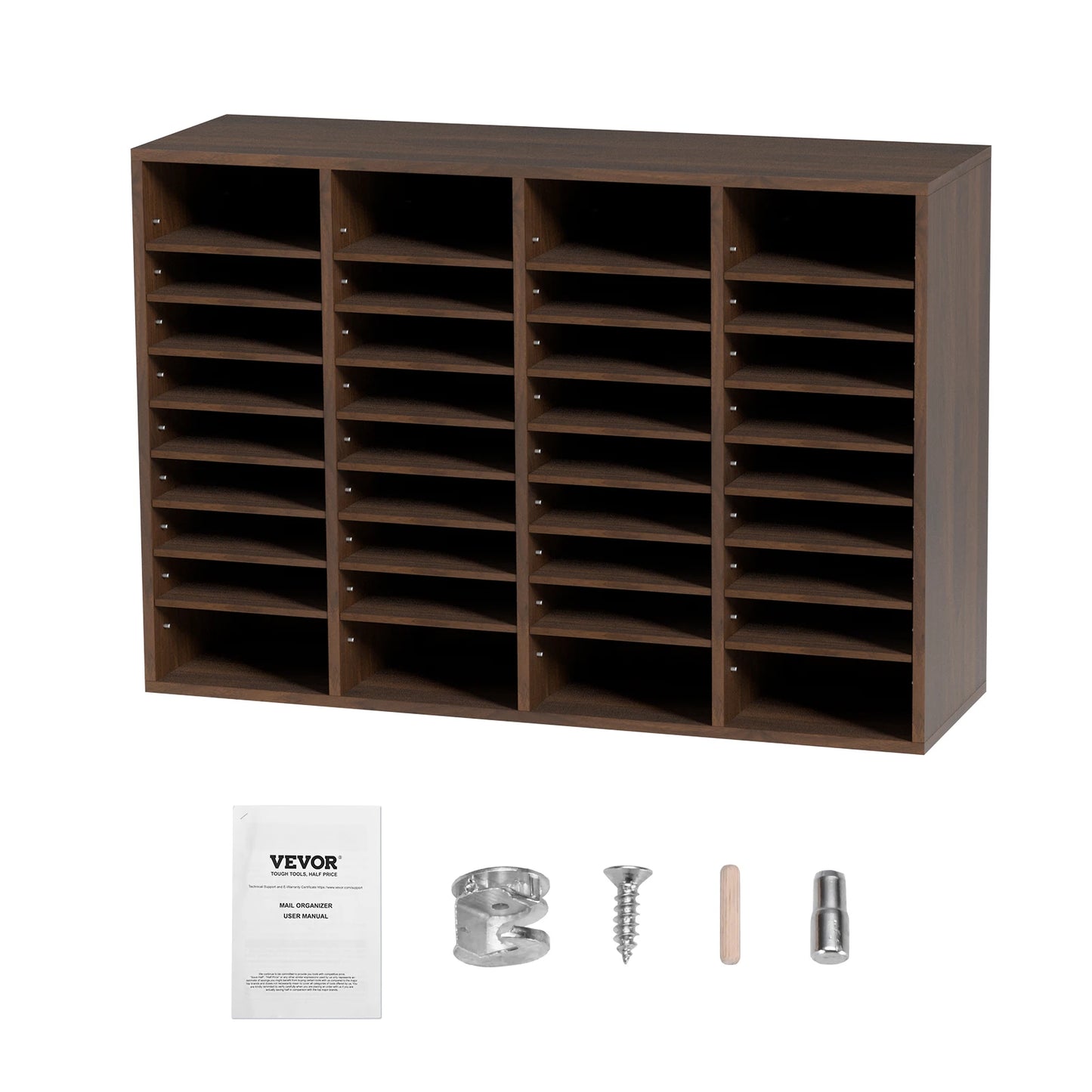 VEVOR Literature Organizers With Adjustable Shelves For Office