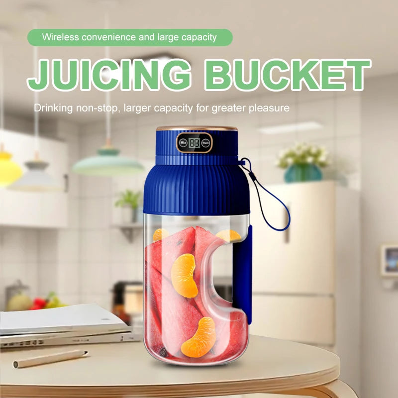 Portable USB Charging Electric Fruit Juicer Blender Machine