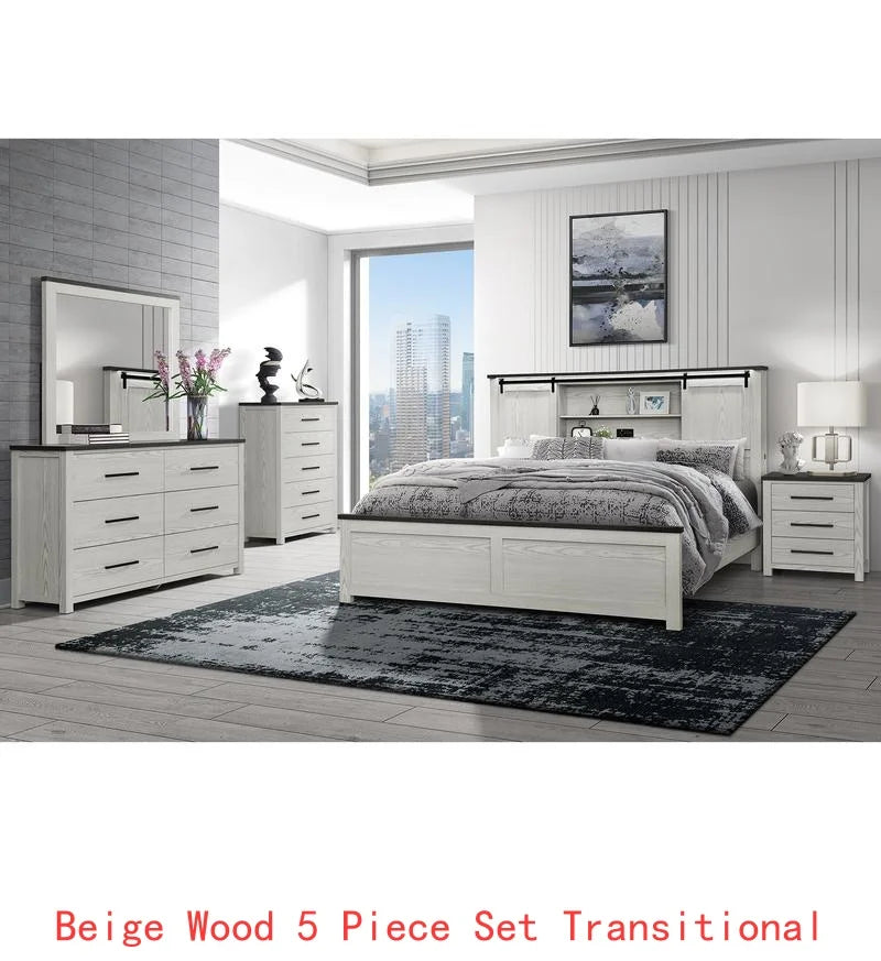 Avery Brand 5-Piece Bedroom Furniture Set for Home Use