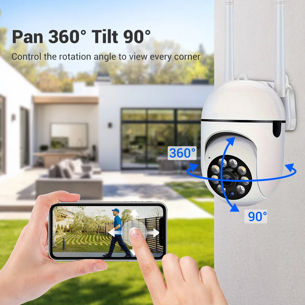 BoyKeep Wireless 1080P Security Camera WiFi Two Way Audio