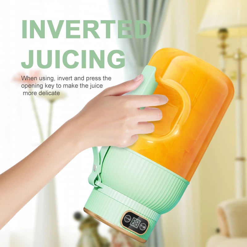 Portable USB Charging Fruit Juicer Blender Machine