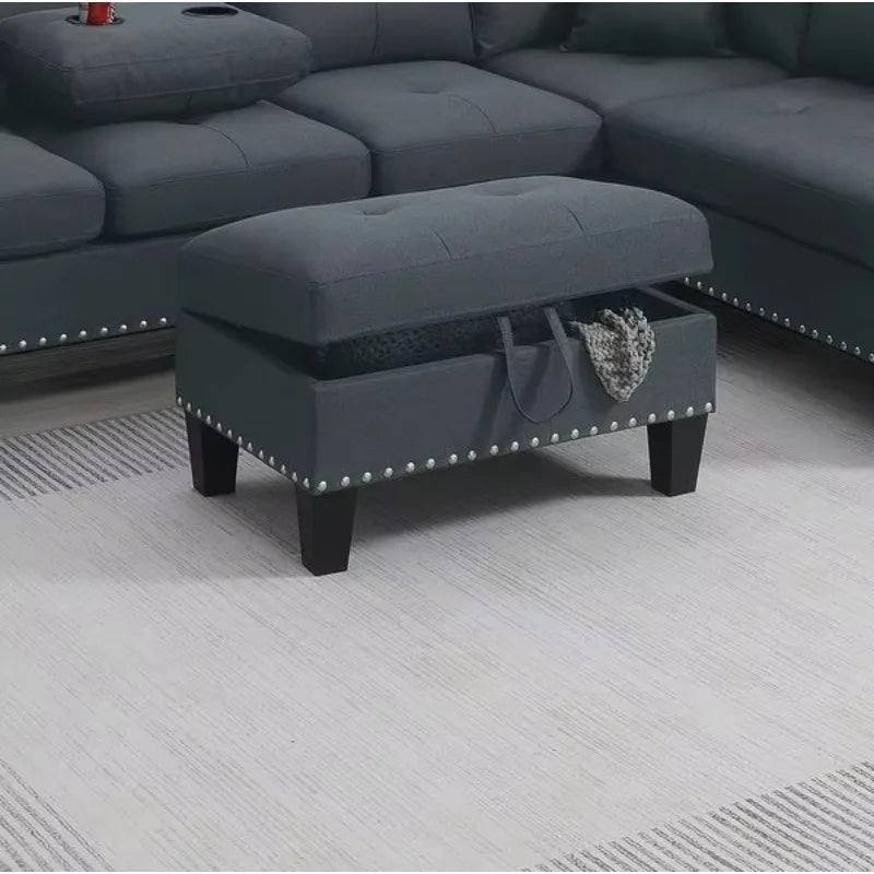 Oein Convertible Corner Sofa Modern L-Shaped Living Room Sectional