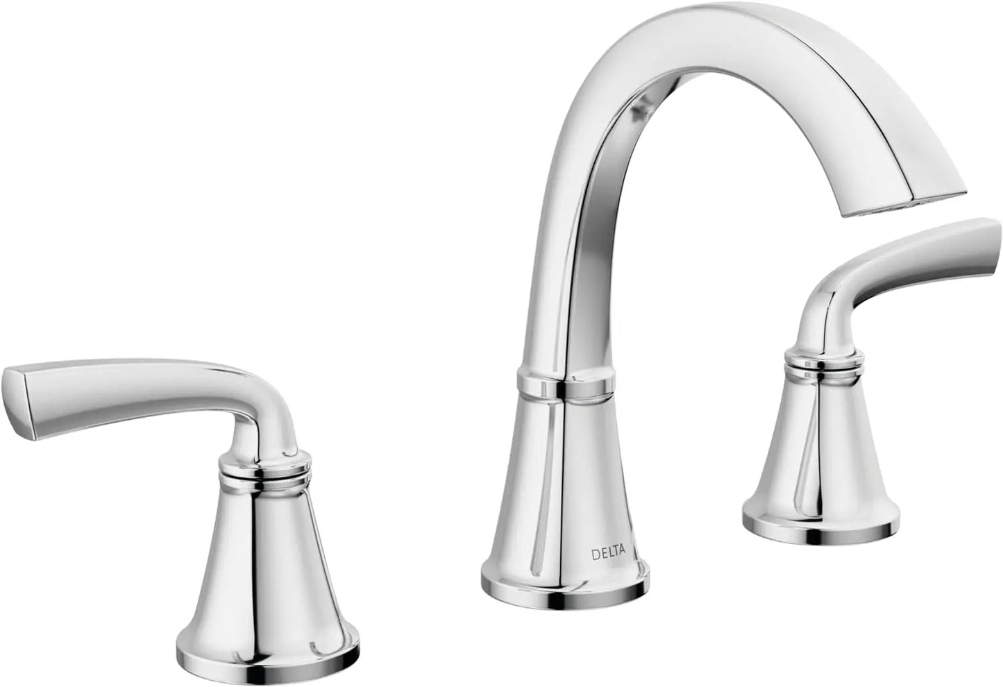 Washbasin Faucet Geist Widespread Bathroom Faucet Chrome Bathroom Faucets for Sink 3 Hole Wash Hands Drain Assembly Included