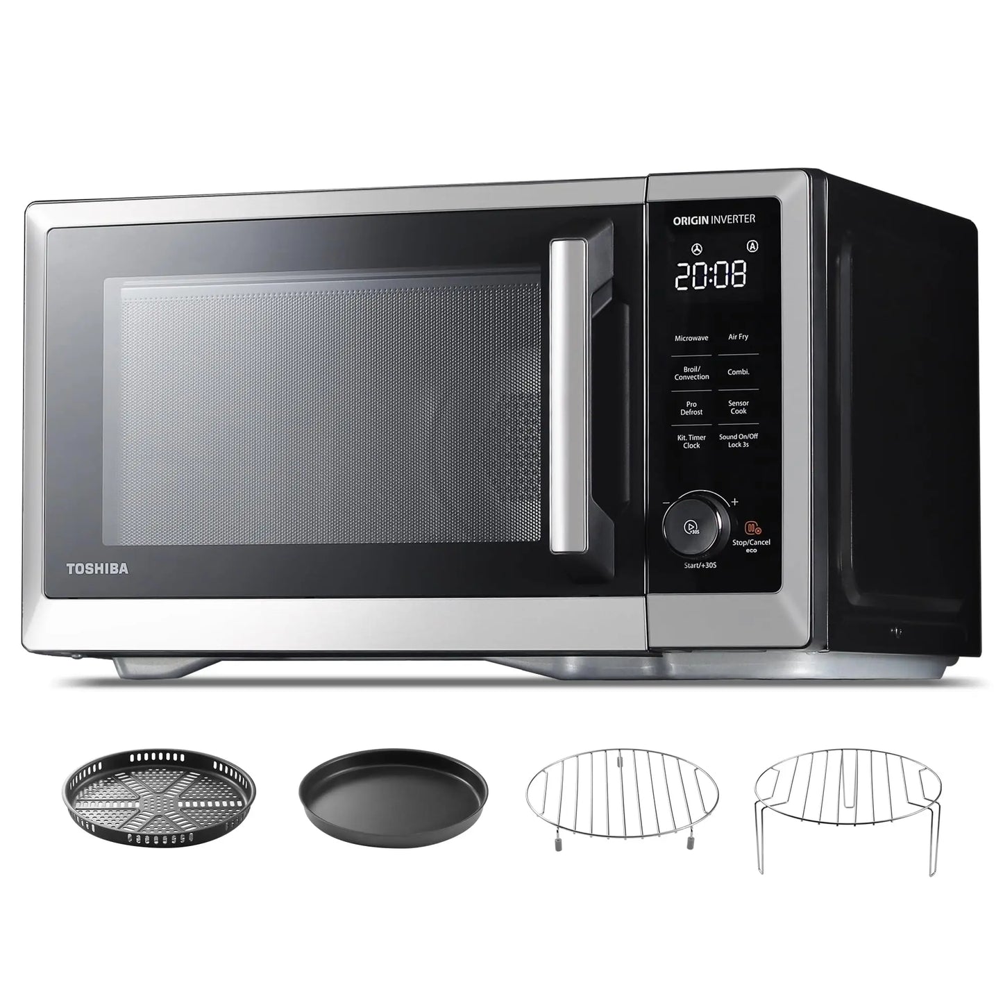 Toshiba 7 In 1 Microwave Oven Air Fryer With Sensor Convection