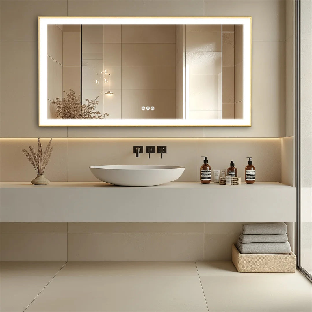 LUVODI Fogless Smart Touch Illuminated Full Body Dressing Mirror