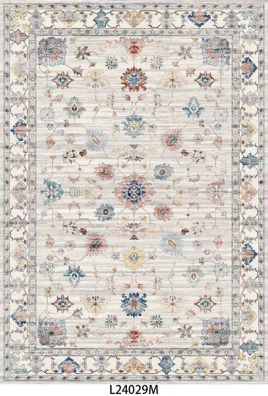 Persian Style Polyester Area Rug For Living Room And Bedroom