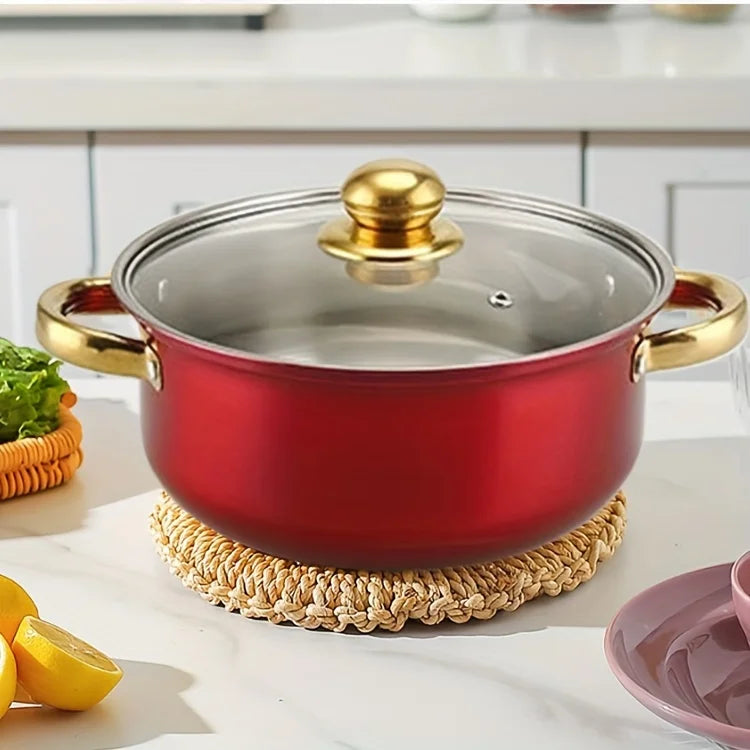 Stainless Steel Non-Stick Cookware Set For Kitchen Use