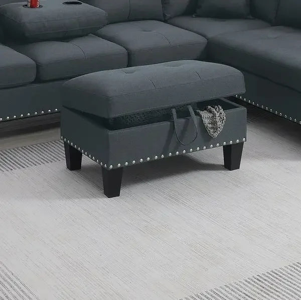 Oein Convertible Corner Sofa Modern L-Shaped Living Room Sectional