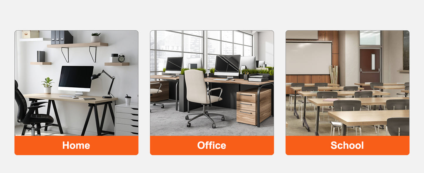 VEVOR Literature Organizers With Adjustable Shelves For Office